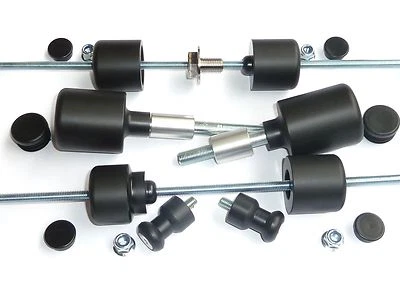 HONDA CBR600RR 2003 - 2006 CRASH PROTECTION KIT PUCKS KNOBS SLIDERS BUNGS SAVERS