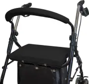 Rollator Walker Seat & Backrest Rollbar Covers Set - Adjustable Patterns Walker