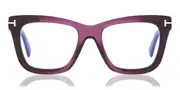 Tom Ford FT5881-B Blue-Light Block 081 Men's Glasses Purple Size 52 - Private Health Rebate - Blue Light Block Available