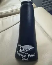 Cypress Point Club New Blade Putter Cover Navy Blue PRG Golf - Pebble Beach CA
