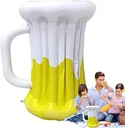 Inflatable Ice Cooler,PVC Inflatable Beer Cooler for Parties - Portable Large Beverage Containers Floating Party Decorations for Drinks, BBQ & Pool