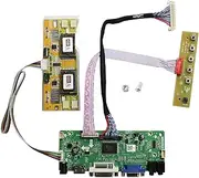 HDMI+VGA+DVI+Audio Input LCD Controller Board for HSD190MEN4 M170EN06 17" 19" 1280x1024 4CCFL 30Pins LCD Panel