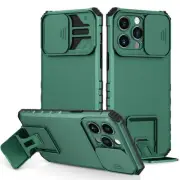 Camera Slide Hybrid Stand Case Cover For iPhone 14 Pro Max 13 12 11 14 Plus Pro