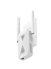 Techfacture Wifi Extender Internet Range Booster 6,000 Sq Ft Alexa Compatible
