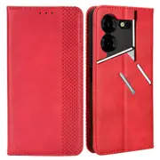 For Tecno Pova 5 Pro 4g/lh8n Phone Cover Multifunction Wallet Stand Retro Pu Leather Shell