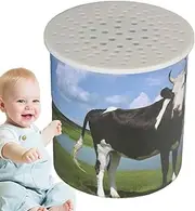 Cow Sound Maker - Voice Box Device - Cow Noise Making Toy, Animal Sound Generator | Entertaining Cow Voice Noise Maker, Funny Sound Maker Machine, Mooing Animal Toy, Entertaining Cow Noise Can for Tod