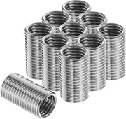 10pcs Stainless Steel Screw Sleeve Thread Repair Inserts for Wire Threaded Screw Sleeve