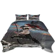 Sexy Gothic Fantasy Art Queen of Bones Coverlet