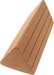 GANAZONO Yoga Bricks Cork Yoga Blocks Triangle Shape for Handstand Dance Yoga Pilates Fitness Non Slip Soft Lightweight