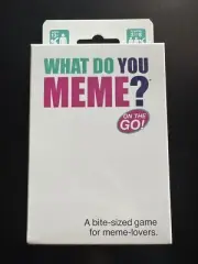 What Do You Meme? Adult Party Game - On The Go! New-Sealed In Box