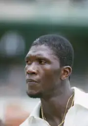 West Indies Cricket Great Joel Garner 1980S No 7 Old Photo