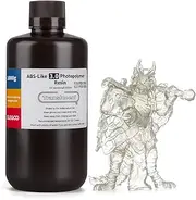 ELEGOO ABS-Like 3D Printer Resin 3.0, 405nm UV-Curing Photopolymer Resin for LCD/DLP 3D Printing, with Enhanced Strength and Toughness, High Precision, Low Viscosity, Translucent 1000g