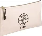 Canvas Zipper Bag Klein Tools 5139