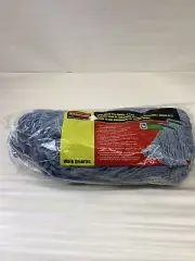 New Members Mark Commercial Super Stitchs Large Mop Heads - Two (2) Pack NIP