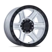KMC KM551 OUTRUN 17X8.5 6X135 18mm Machined With Gloss Black Lip Wheel