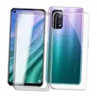 Phone Case for Oppo A54 5G (6.5"), with [3 x Tempered Glass Protective Film],