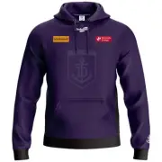 Fremantle Dockers 2025 AFL SEKEM Mens Player Hoodie | Purple/ Black by Sporting