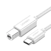 Ugreen Type C to USB-B Cable White 1.5M 40417