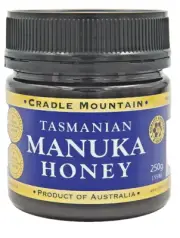 Tasmanian Manuka Honey 250g, 100% Manuka and Australian Grown & Made,