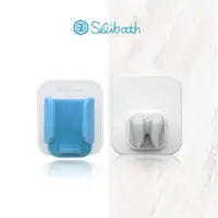 在飛比找momo購物網優惠-【韓國SILIBATH】多功能牙刷組合(牙膏架+牙刷架)