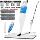 Spray Mop Microfiber Flat Mop Cleaner Household Floor Kitchen Bath Broom cleaner