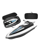 2.4G LSRC-B8 RC High Speed Racing Boat Waterproof Rechargeable Model Electric Radio Remote Control Speedboat Toys for boys 14Y+