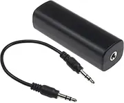 Ground Loop Noise Isolator Filter 3.5mm AUX Cable for Home Car Stereo Audio