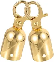 Homoyoyo Cord Stopper Decking Rope End Cap Stainless Steel Snap Hooks Elegant Outdoor