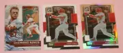 TYLER O'NEILL (3) 2022 OPTIC DK & BASE & PRIZM #22 & 165 ST. LOUIS CARDINALS