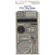 Papercraft Clear Cling Stamps Love