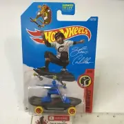 2016 HOT WHEELS HW DAREDEVILS #162 BLUE SKATEBOARD BRIGADE STEVIE CALI. 1/64 MIP