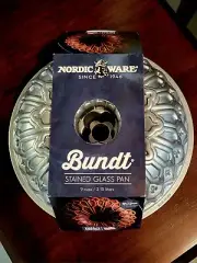 Nordic Ware Stained Glass Bundt Holiday Collection NEW