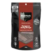 Black Hawk Kangaroo Jerky Straps Dog Treats 200 Gm
