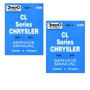 [Ellery] Valiant CL Series Chrysler 1976-1978 Service Manual - Book 2