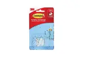 Command 17092CLR Small Clear Hooks 2-Pack - Box of 6 7000038175