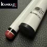 Kamikaze 12.4mm White 29.25” Carbon Fiber Pool Cue Shaft 3/8-10 Pro Taper