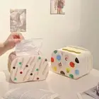 Versatile Extractable Tissue ABS Paper Storage Box Spring Tissue Box