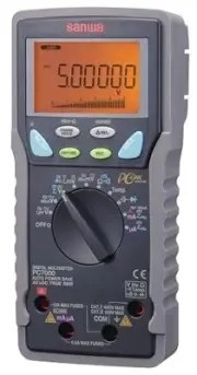 SANWA Electric Digital Multi Meter PC-7000 from in japan New