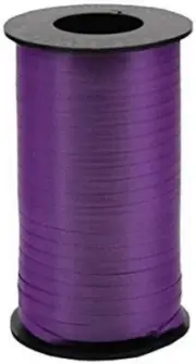 Berwick Offray Purple Crimped Splendorette Ribbon, 3/16" x 350 yds