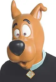 Rubie's Costume Co Men's Scooby-Doo Overhead Latex Mask, Brown