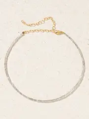 [JIA JIA] JIA JIA - Gold Diamond Anklet - Clear - One size One size Neutrals
