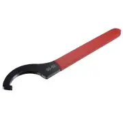 C Hook Spanner Wrench Collet Chuck for 55-62mm Round Nut, w Red Non-slip Handle