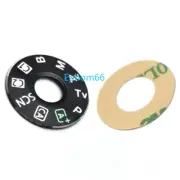 2 Pcs New Function Dial Mode model Interface Cap for Canon EOS 6D camera