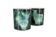 2pc Paladone 9cm Harry Potter Patronus Glasses Water Juice Drinking Cup Gift