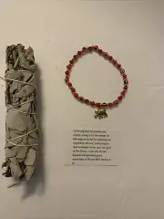 Spirit Protection Kit: White Sage Smudge, Protection Bracelet