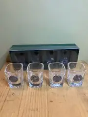The Robert Emmet Co. Irish Celtic Shot Glasses Set of (4) New