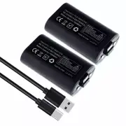 For XBox Series X/S Controller Battery 2 Pack + USB-C Charging Cable
