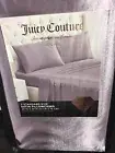 JUICY COUTURE PURPLE SATIN STANDARD PILLOWCASES SET Of 2 Rose’ Collection NIP
