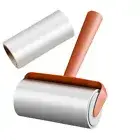 1 Set Lint Brush Replaceable Conveninent Portable Roller Dust Wiper Lightweight