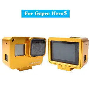 For gopro配件 hero7/6/5鋁合金邊框散熱保護殼